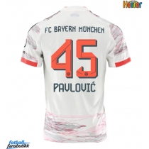 Bayern Munich Aleksandar Pavlovic #45 Bortedrakt 2025-26 Kortermet